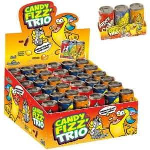 Bonbon canette /3 CANDY FIZZ TRIO boîte de 12