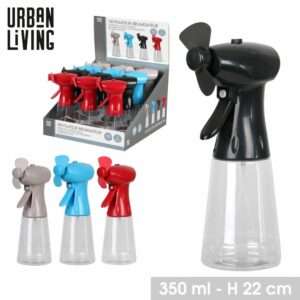 Ventilateur / Brumisateur éclectique 350ml Présentoir de 12