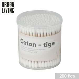 Coton tige en bambou  boîte de 200