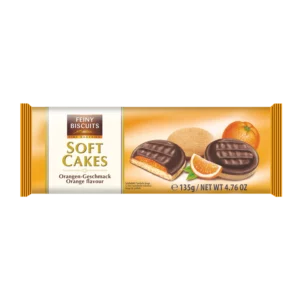 Génoises fourrées à l'orange 135g