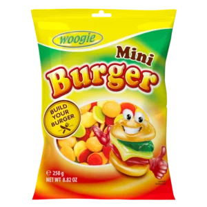 Bonbon Mini-Burger Woogie paquet XXL 250g