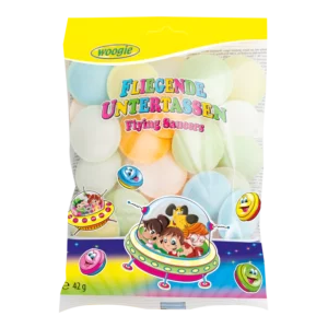 Bonbon Soucoupe volante avec poudre effervescente 42g