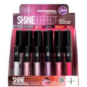 Brillant à lèvres Gloss Shine Effect Glitter Lovely Pop