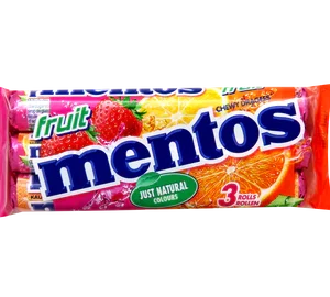 Mentos Fruit 3x38g