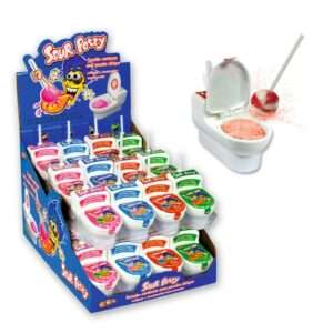 Sucette WC avec poudre acide Sour Potty display de 24