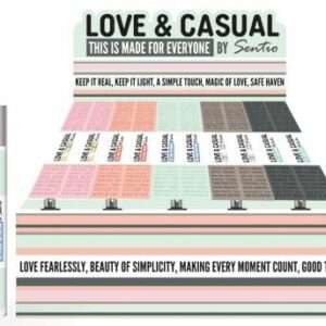 Parfum Sentio Love & Casual 35ml display de 50 + 5 testeurs