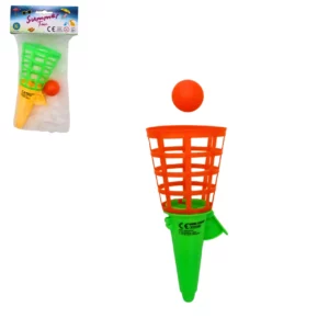 Lance-Balle panier 18cm 2 couleurs assorties