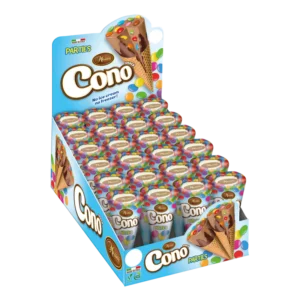 Cornet gaufre Cono Parties 22g display de 24